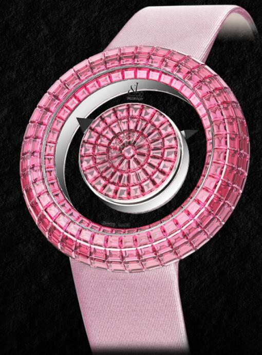 Replica Jacob & Co. BRILLIANT MYSTERY BAGUETTE ALL PINK SAPPHIRES 38MM watch BM526.30.BD.BP.A price